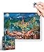 PieceRelax Plastic Jigsaw Puzzles for Adults 1200 Pieces Image World Evening by The Lake in Hallstatt Most Satisfying Table Games and Gifts No Puzzle Mat Required H3519 - Image 4