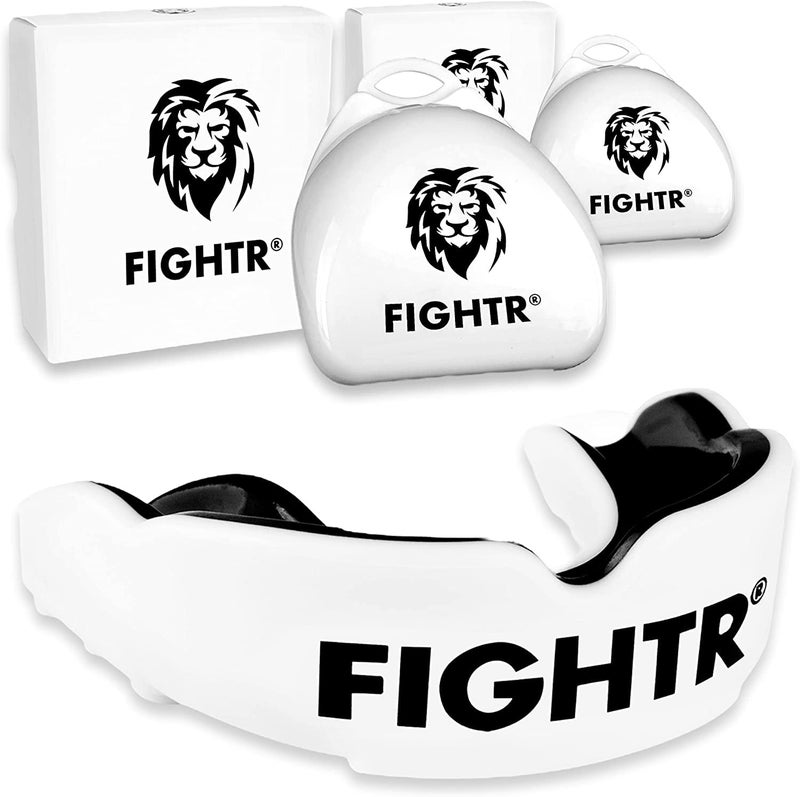 FIGHTRÂ® Premium Mouth Guard - for Excellent Breathing & Easy to fit | Sports Mouth Guard for Boxing, MMA, Football, Lacrosse, Hockey and Other Sports | incl. hygienic Box - Image 1