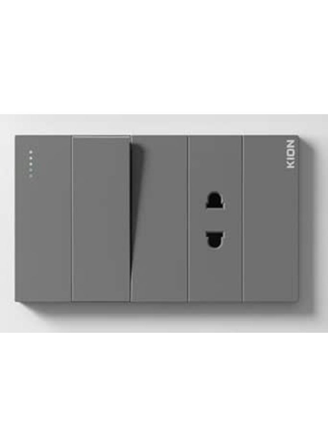 KION Electric Finishing Bundle with 25 Gray Wedges, 25 Chassis, 20 Keys, 20 Spikes, 35 Plugs, 2 Shower Bits, 2 Phone Bits, 1 Bell Button - Image 2