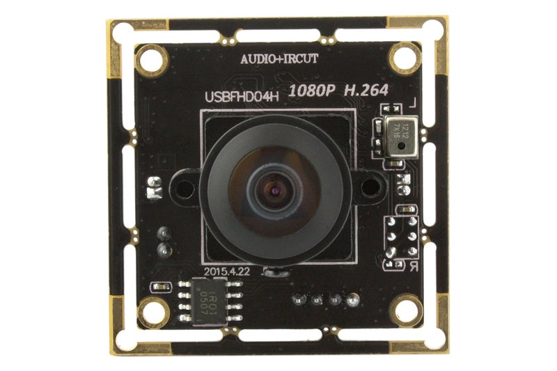 ELP 180 degree fisheye Raspberry Pi 1080P H. 264 microphone PC Web usb security camera - Image 3