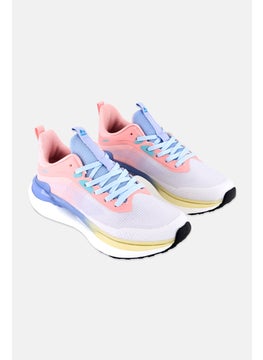 RBX Women Lace Up Running Shoes, Pink  - Image 1