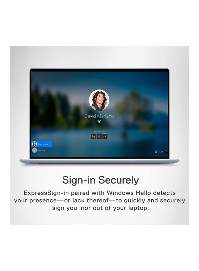 ديل كمبيوتر محمول XPS 13 9315 بشاشة مقاس 13.4 بوصة ومعالج Core i5-1240p وذاكرة وصول عشوائي سعة 8 جيجابايت ومحرك أقراص SSD سعة 256 جيجابايت وبطاقة رسومات Intel Iris Xe ونظام تشغيل Windows 11 Home - Image 5