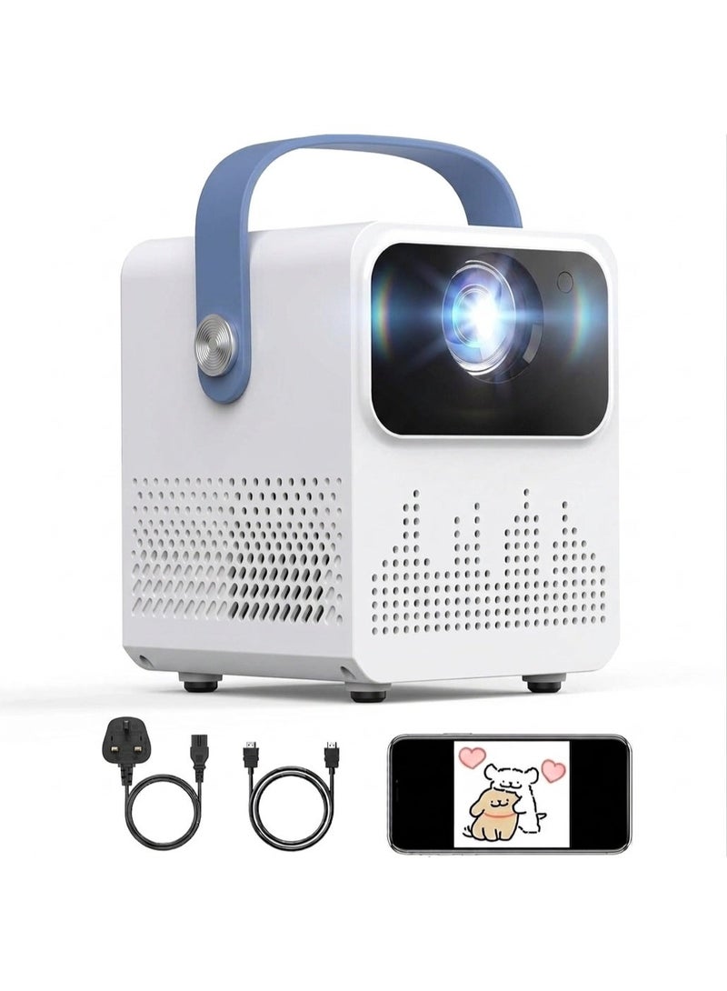 FlashHawk Projector 4K Home Cinema - 700 ANSI Native 1080P Mini Portable Smart Android OS Projectors with WiFi 6 And Bluetooth 5 For Outdoor Movie, Auto Focus and Keystone, 3D Stereo Sound - Image 1