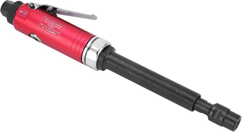 Extended Air Die Grinder Tool, 20000RPM 90PSI, 3mm 6mm Collet, Aluminum Alloy - Precise Speed Control, High Concentric Speed, Ideal for Metal and Woodwork (EU Style) - Image 2