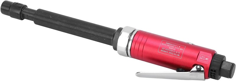 Extended Air Die Grinder Tool, 20000RPM 90PSI, 3mm 6mm Collet, Aluminum Alloy - Precise Speed Control, High Concentric Speed, Ideal for Metal and Woodwork (EU Style) - Image 4