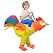 Stegosaurus Inflatable Chicken Costume Kids Halloween Blow Up Costumes Ride On Rooster Costume Funny Costumes for Boys Girls Cosplay Party - Image 2