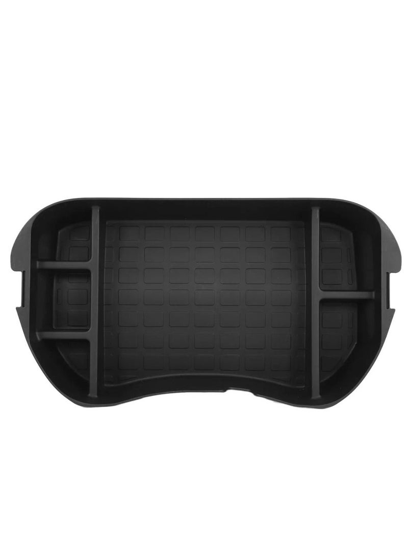 Generic - Front Frunk Storage Organizer Rubber Front Trunk Mat Storage Box Interior Accessories For Model Y and Model 3 2021 2022 2023 - Image 1