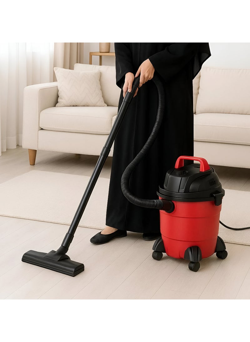Wet and Dry Vacuum Cleaner with Blower Function 10L Capacity 1500W Power