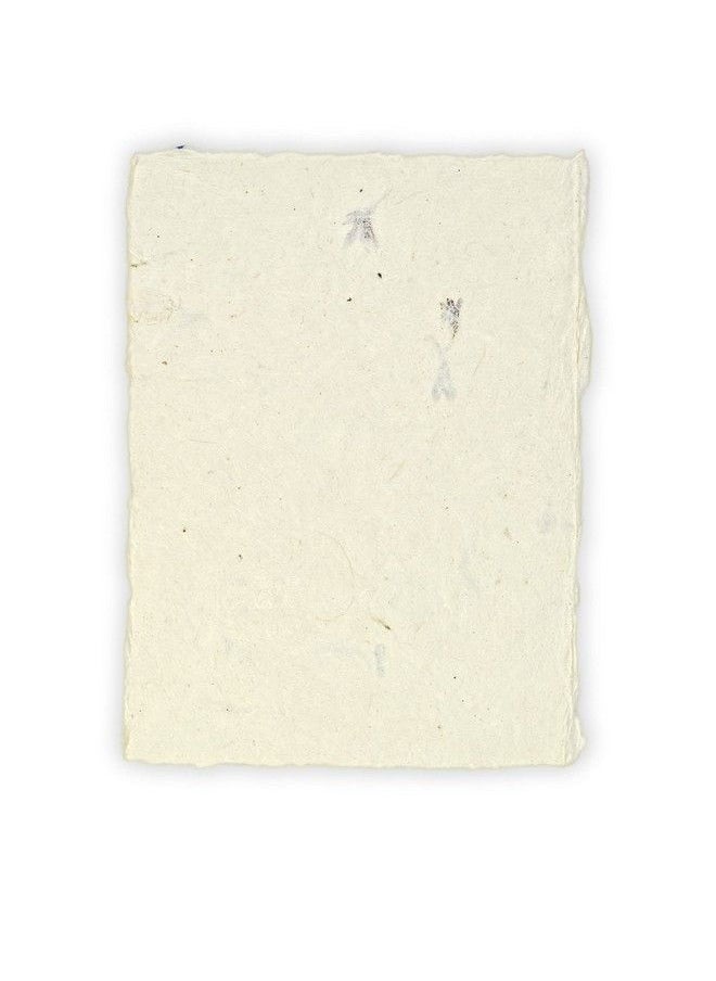 Kathmandu Valley Co. - Handmade Lokta Card Stock 5X7 Inch Paper With Petal Flourish And Deckle Edge. Tree Free Lokta Paper For Vintage Stationery Printing And Decorative Invitations (100 Sheets Cornflower) - Image 1