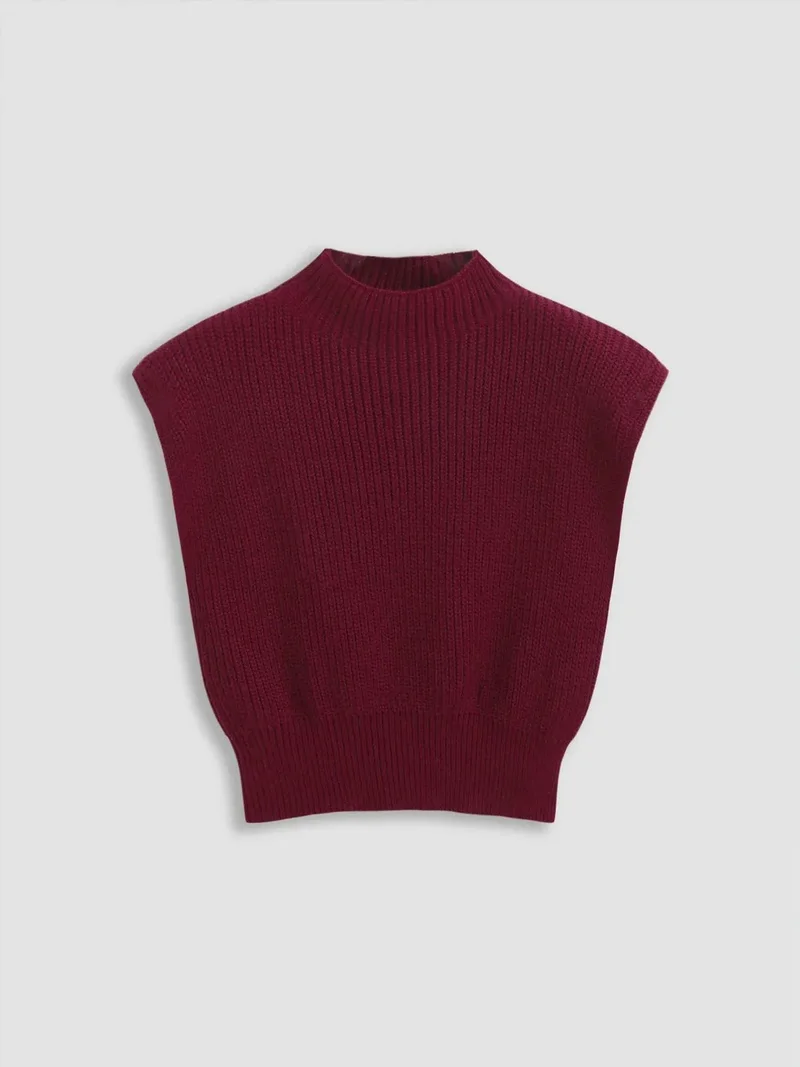 HICCUP Half Turtleneck Knit Sweater