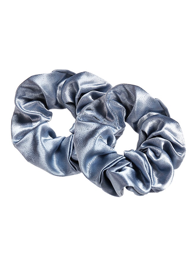 Loquat 2-Piece Hair Tie Band Grey