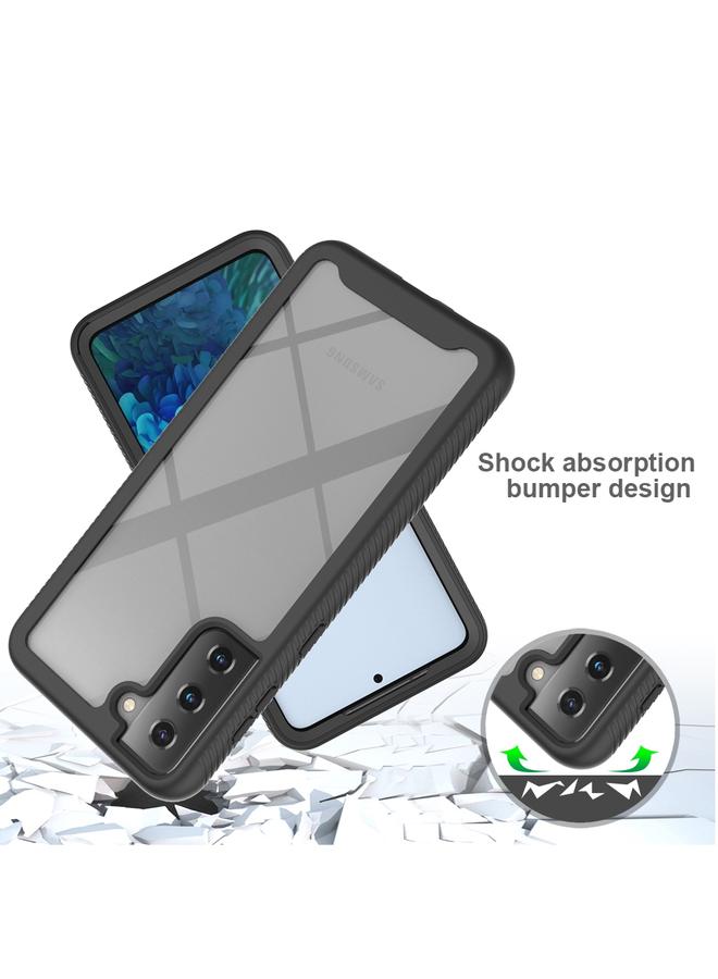 S-TOP Case For Samsung Galaxy S21 Plus 5G Starry Sky Solid Color Series Shockproof PC + TPU Protective Case - Image 3