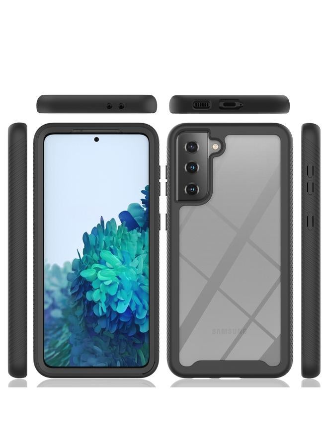 S-TOP Case For Samsung Galaxy S21 Plus 5G Starry Sky Solid Color Series Shockproof PC + TPU Protective Case - Image 2