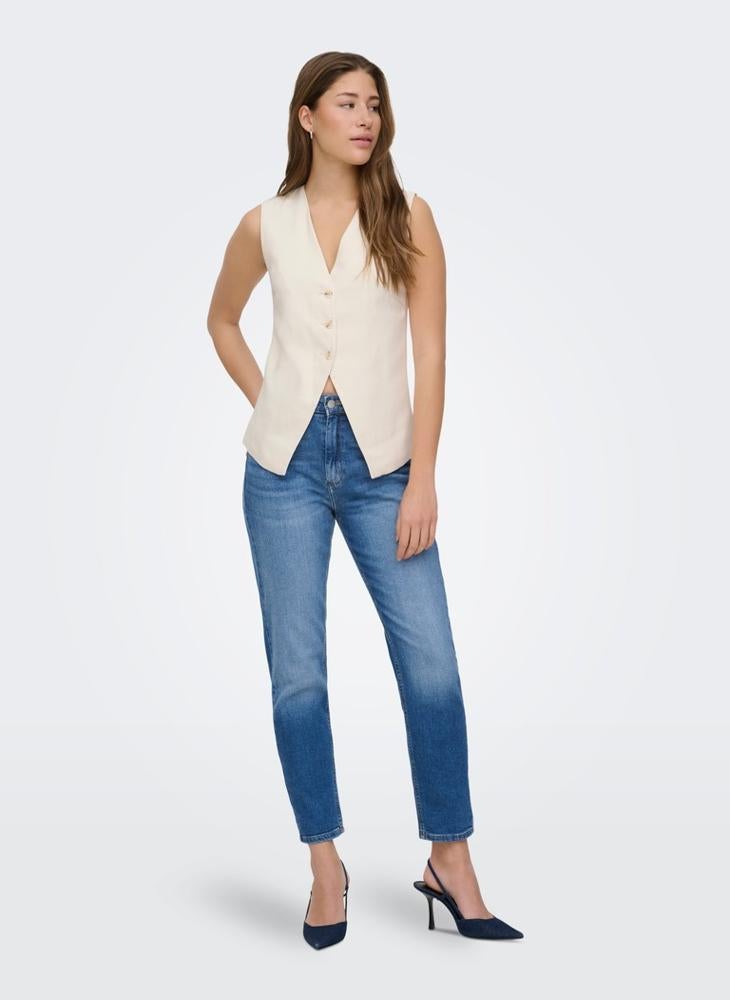 ONLY Casual Single Breasted Waistcoat - Image 5