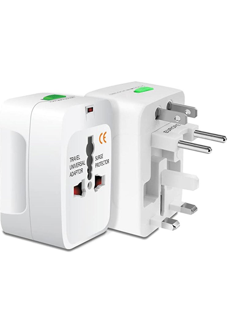International Travel Power Adapter / 110v-250v / UK US EU KR JP AU NZ  - Image 2