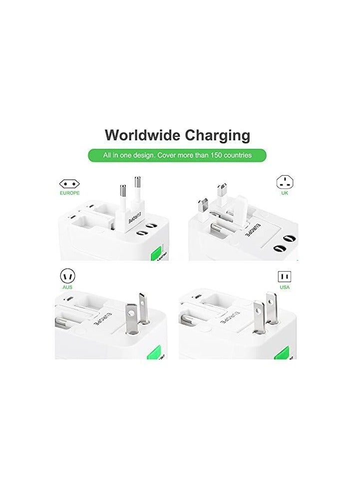 International Travel Power Adapter / 110v-250v / UK US EU KR JP AU NZ - Image 4