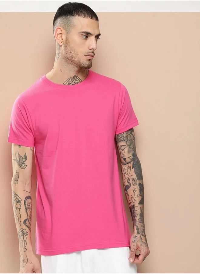 Difference of Opinion Plain Regular Fit T-Shirt