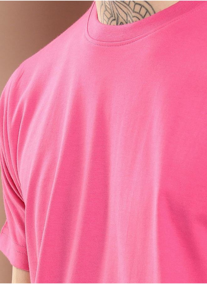 Difference of Opinion Plain Regular Fit T-Shirt by Styli  - Image 2