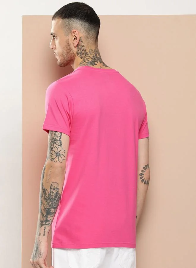 Difference of Opinion Plain Regular Fit T-Shirt by Styli