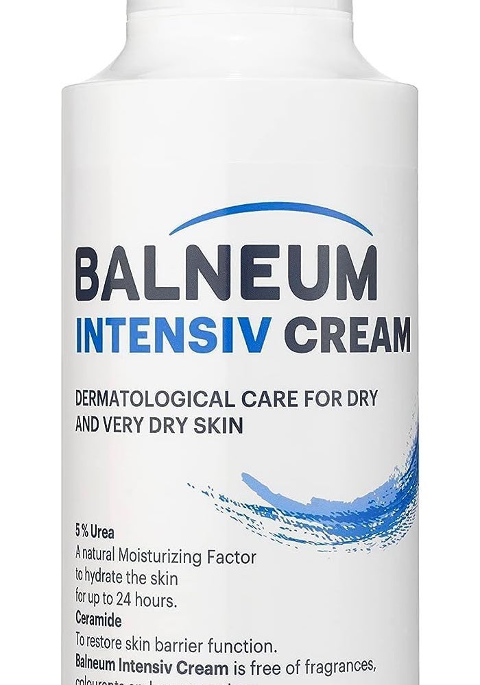 Balneum Intensiv Cream for Dry and Very Dry Skin - 17.7 Oz (500 ml) - Dermatological Care with Urea and Ceramide - Image 1