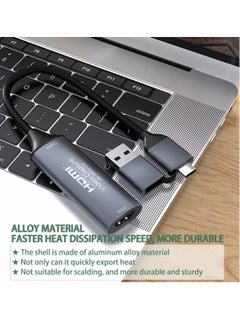 Generic 4K HDMI to USB 3.0 Type C Video Capture Card 1080P 60FPS Cam Link Capture Adapter Screen Record Device for Streaming, Gaming, Video Conference, Teaching, Live Broadcasting  - Image 5
