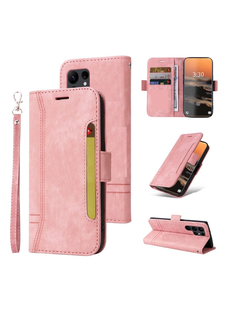 Suteni Flip Cover Card Slots Leather Phone Case for Samsung - Image 3