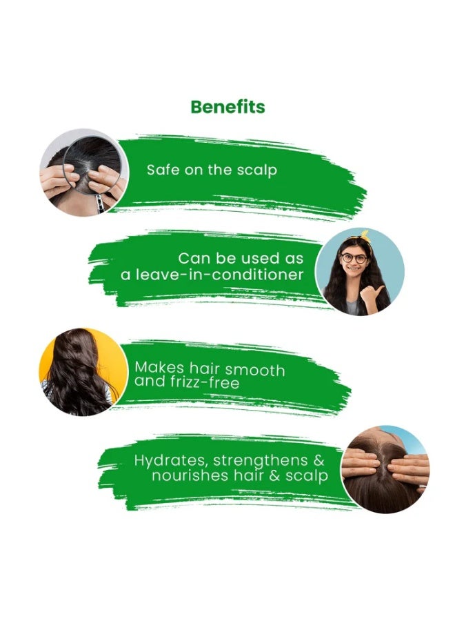 Dhathri Dheedhi Hair Conditioner For Dry Frizzy Hair - 200 ml - Image 4