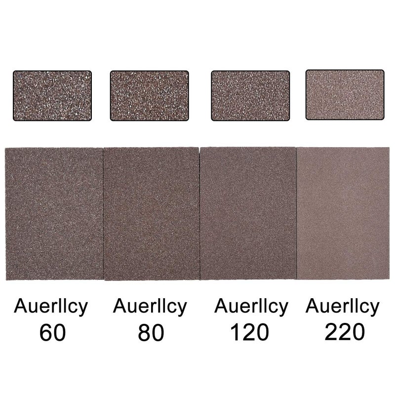 Auerllcy Sanding Sponge, Auerllcy Coarse/Medium/Fine/Superfine 4 Different Specifications Sanding Blocks Assortment,Washable and Reusable. - Image 3
