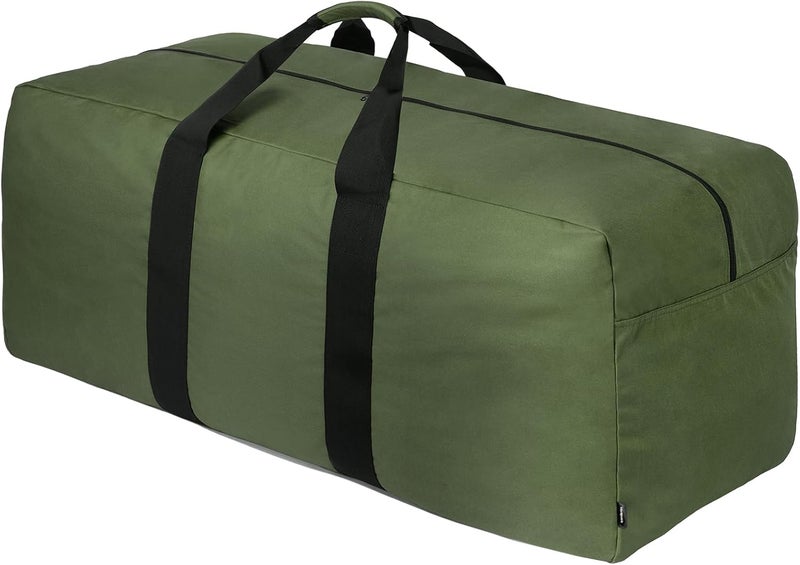 Vorspack Extra Large Duffle Bag for Travel - 200L Foldable Weekender Bag for Men - Green - Image 1