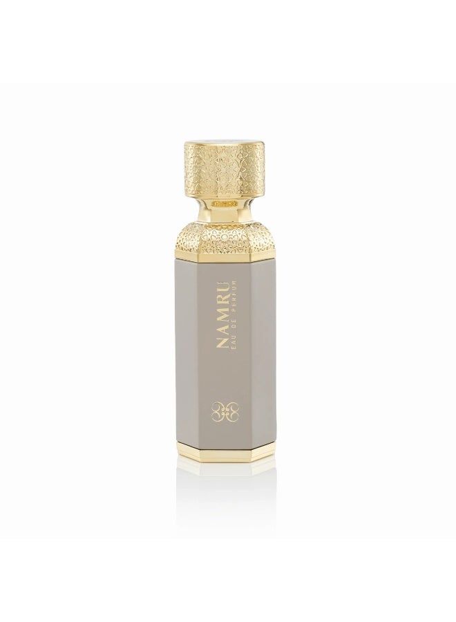 NAMRU Luxury Eau De Parfum for Men and Women Exquisite Blend of Peach and Plum with Leather and Vanilla for a Royal Lasting Scent