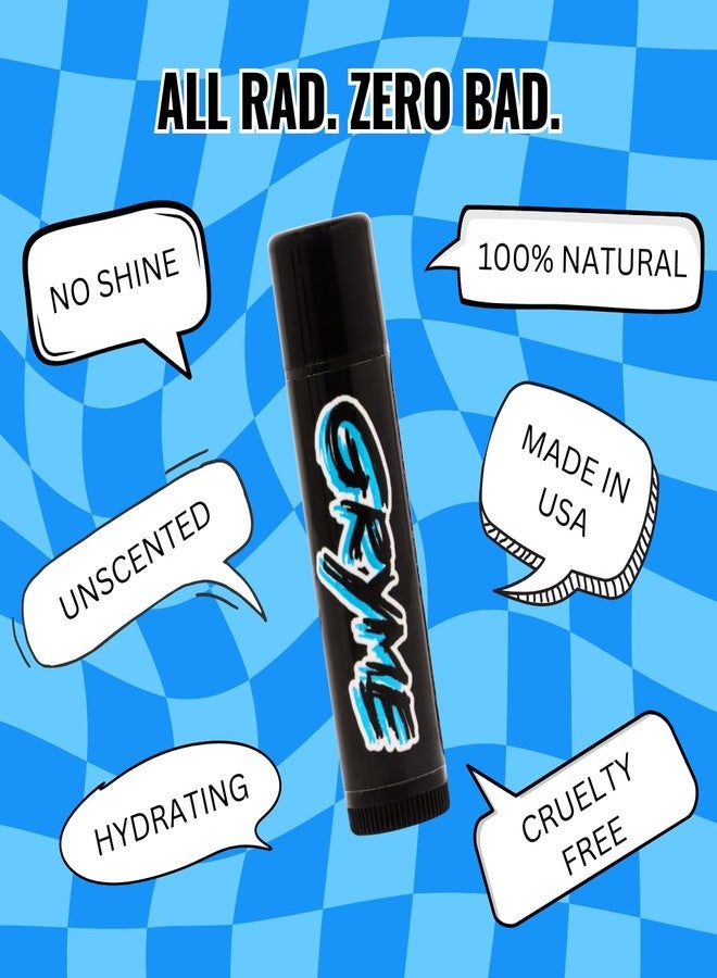 GRYME Lip Balm Set | 3-Pack | Ultra-Hydrating Lip Moisturizer | Natural with Shea Butter, Aloe & Vitamin E | For Kids, Teens, Women and Men - Image 3