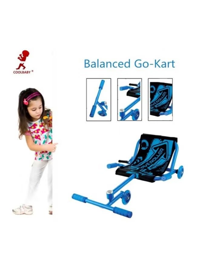 Wave Roller 3-Wheels Wave Roller Karting Ride-On Scooter 50x30x20cm - Image 4