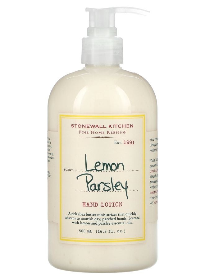 Hand Lotion Lemon Parsley 16.9 fl oz (500 ml)