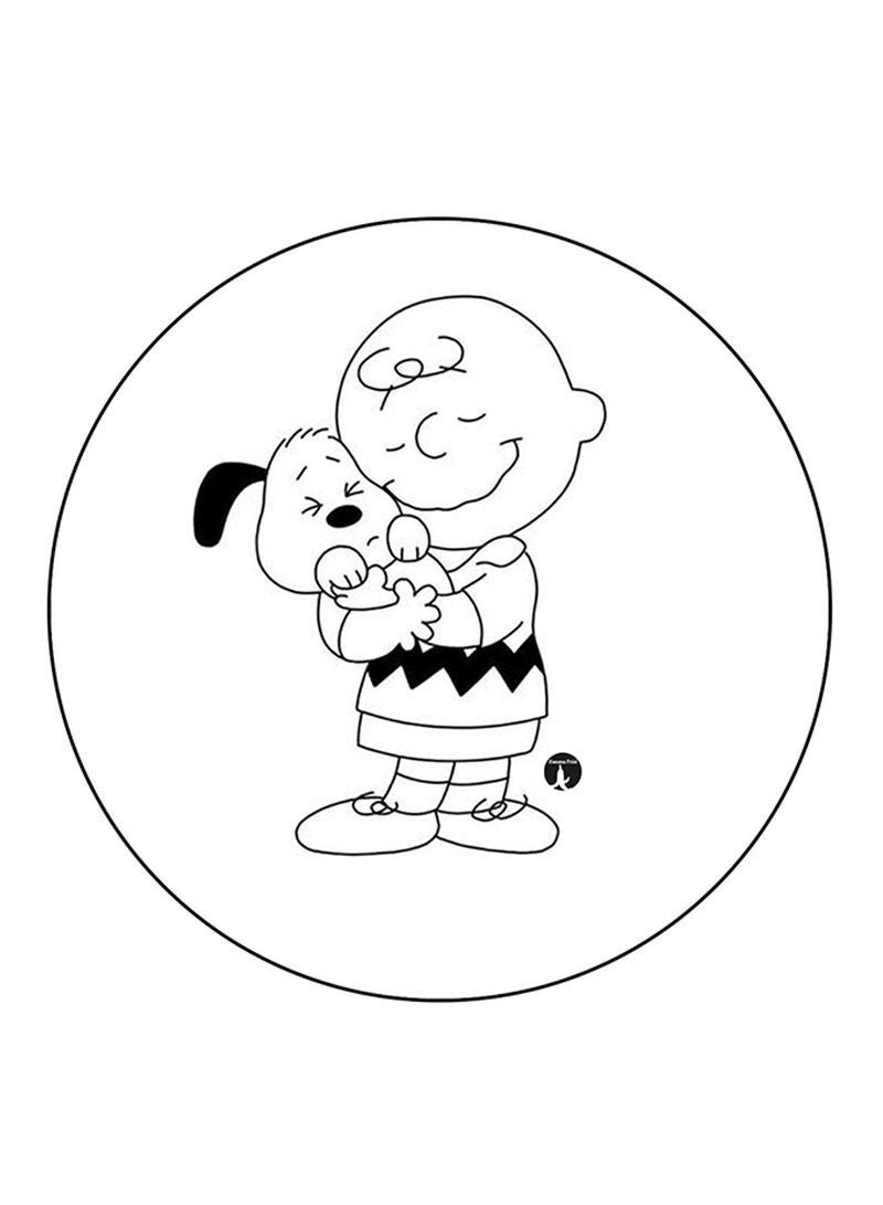 RKN Snoopy Printed Mouse Pad Multicolour