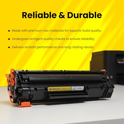 Lapcare Cartridge (337) Compatible with Canon I-SENSYS MF211/Mf212W/MF215/216N/217W/MF222/223/M224/Mf226Dn/229Dw,Black - Image 5