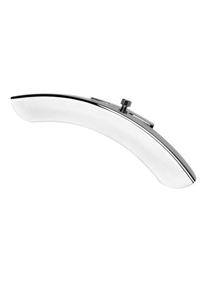 NIBEMINENT Single Leg Banjo Armrest Chrome Tone - Image 1
