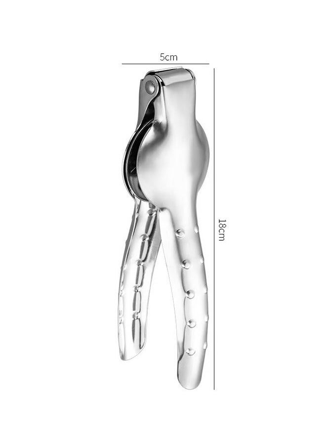 Generic Stainless Steel Chestnut Clip Peeler Nutcracker Cracker Knife Cutter 304 Stainless Steel Kitchen Tools Silver 18x5cm  - Image 5