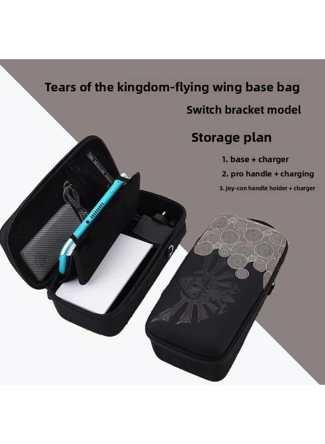 general For Nintendo Switch Oled Storage Bag NS Game Portable Large Capacity Hard Case Protective Cover-Product Color:Middle Pack-tears Of The Kingdom-flying Wings - Image 1