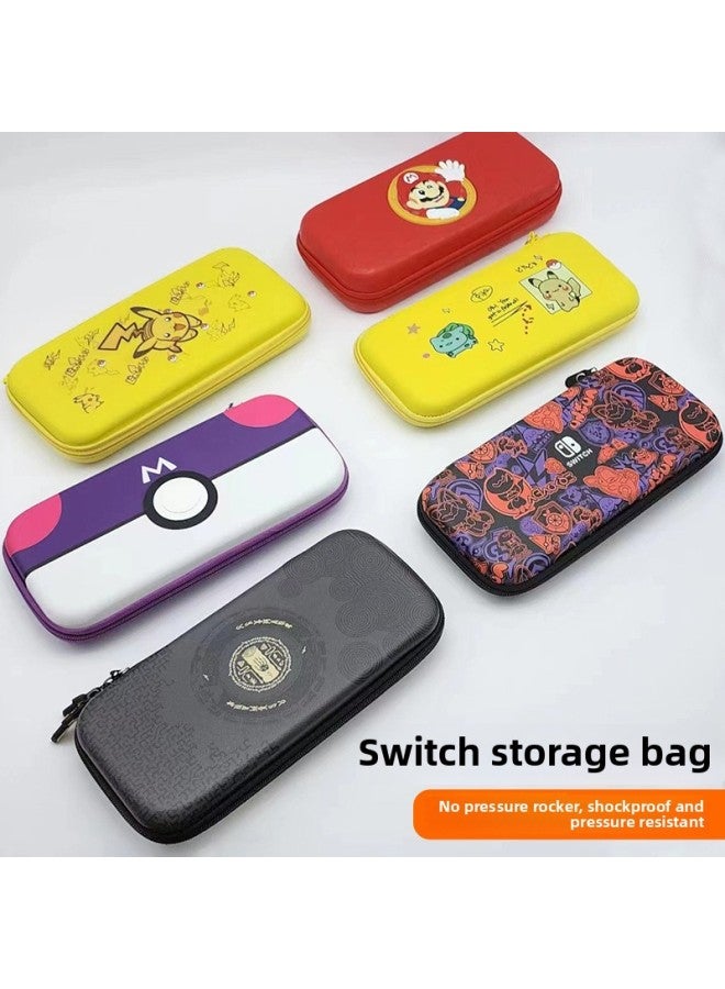 general For Nintendo Switch Oled Storage Bag NS Game Portable Large Capacity Hard Case Protective Cover-Product Color:Middle Pack-tears Of The Kingdom-flying Wings - Image 2