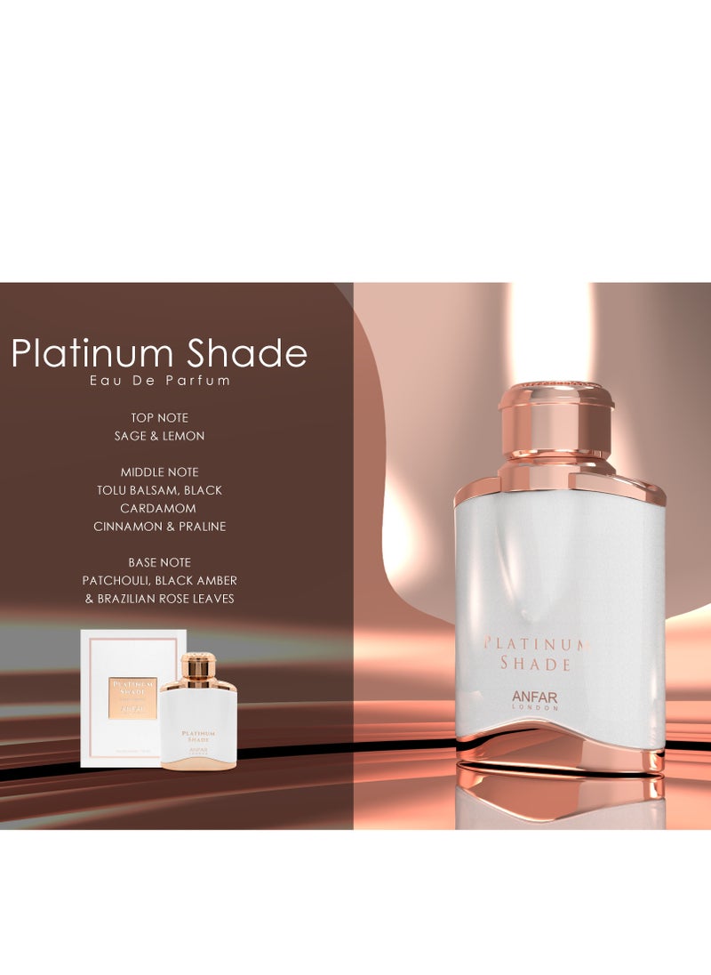 Anfar Anfar London - Platinum Shade Femme 100ML Eau de Parfum  - Image 3