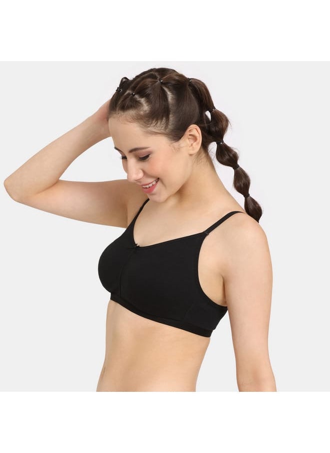 Zivame Solid Support Bra with Hook and Eye Closure - pzsku/Z157ED9FC3A4542366A89Z/45/_/1728454908/dffd91b4-2da6-466f-b6ed-afae9de0ec85