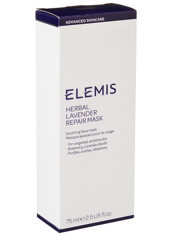 Elemis - ELEMIS Herbal Lavender Repair Mask; Soothing Clay Mask, 2.5 Fl Oz - Image 1