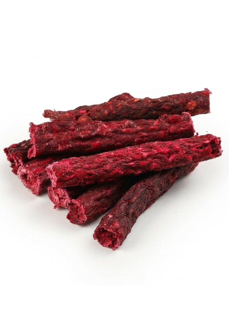 RICH Dog Treats - Natural High Protein Beef Sticks (80 Percent Protein) - Pack of 8 Pieces - Image 2