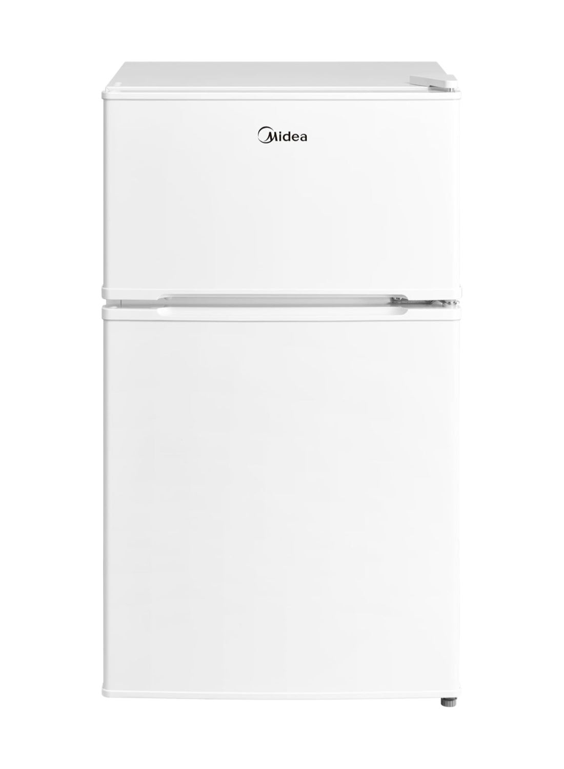 134L Gross And 87L Net Double Door Refrigerator With Separate Chiller Compartment, 2L Bottle Holder, Mini Fridge for Kitchen, Bedroom, Office And Bar, Inverter Quattro - 134 L MDRT134FGE01AE White