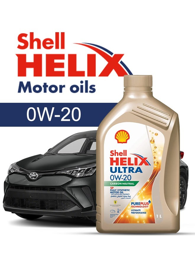 Shell Engine Oil – For TOYOTA C V4 2024 - 2016، 4 Liter،  0w20 Shell - 2016 2017 2018 2019 2020 2021 2022 2023 2024 