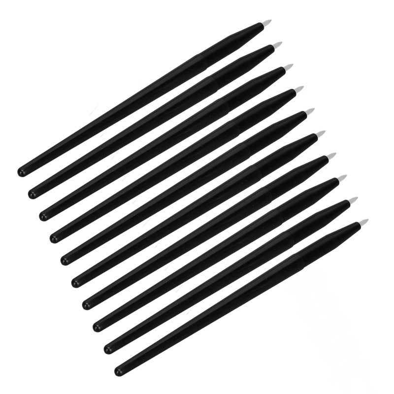 10pcs Eyeliner Brush Soft Easy to Clean Silicone Eyeliner Brush Portable Eyeshadow Eyebrow Brush Professional Eye Makeup Tools - Image 2
