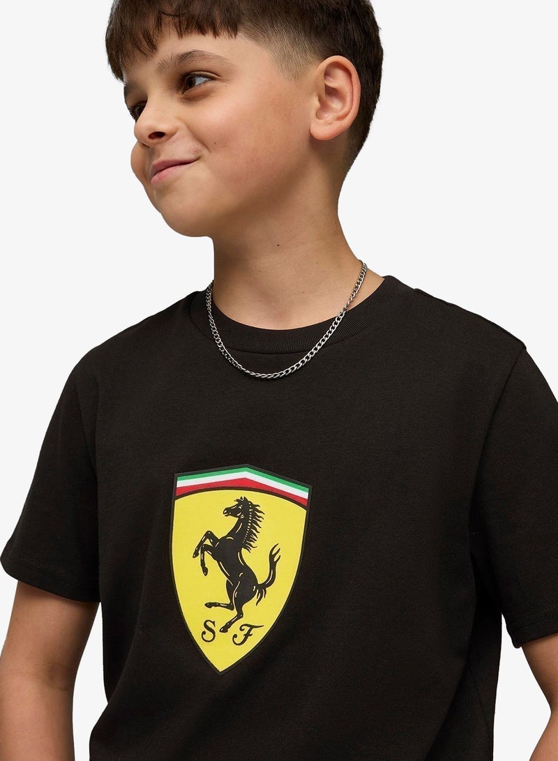 PUMA Youth Ferrari Colored Shield T-Shirt - Image 2