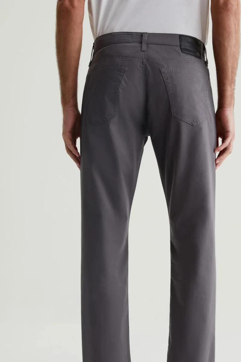 Ag Jeans Premium Straight-Leg Light Stretch Jeans