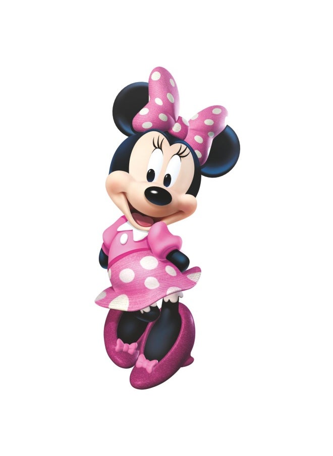 RoomMates Minnie Bow Tique Giant Wall Decal  Multi-Colour  Rmk2008Gm  - Image 1