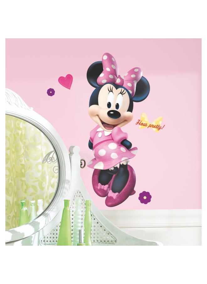 RoomMates Minnie Bow Tique Giant Wall Decal  Multi-Colour  Rmk2008Gm  - Image 2